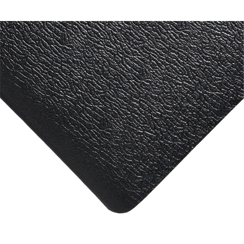 Tapis Deluxe Soft Step No 444, Rugueux, 3' x 5' x 5/8", Noir, &eacute;ponge en PVC Ontario Packaging