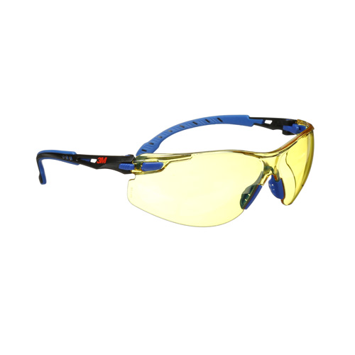 Solus Safety Glasses with Scotchgard Lenses, Amber Lens, Anti-Fog, Meets/Exceeds CSA Z94.3 Ontario Packaging