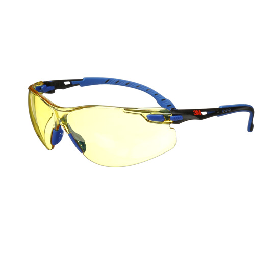 Solus Safety Glasses with Scotchgard Lenses, Amber Lens, Anti-Fog, Meets/Exceeds CSA Z94.3 Ontario Packaging