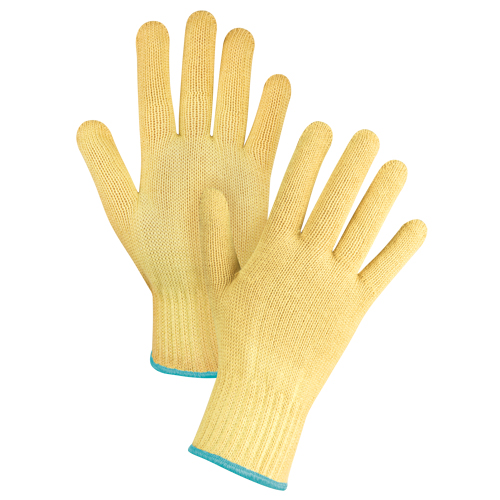 Gants tricot&eacute;s sans couture, Taille T-Grand/10, Calibre 7, Enveloppe en Kevlar, ASTM ANSI niveau A2/EN 388 niveau 3 Ontario Packaging