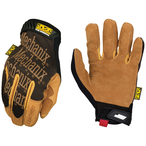 The Original&reg; Gloves, Small, Grain Leather Palm, Hook & Loop Cuff Ontario Packaging