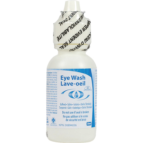 Eyewash Solution, Full Bottle, 30 ml Ontario Packaging