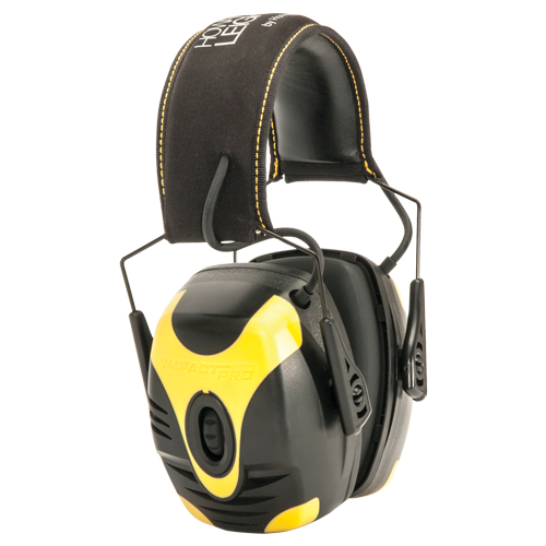 Impact&reg; Pro Industrial Earmuffs, Headband, 30 NRR dB Ontario Packaging