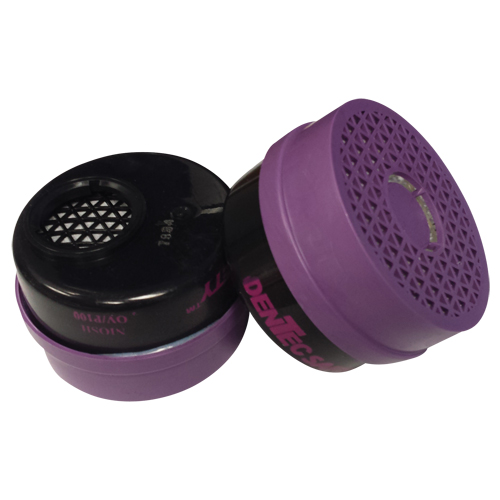 Cartouche pour respirateur, Combinaison cartouche et filtre contre les particules pour gaz/vapeurs, Vapeur organique/Filtre P100 Ontario Packaging
