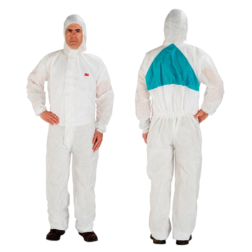 Protective Coveralls, 4X-Large, White, Polypropylene/SMS Ontario Packaging