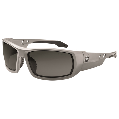 Skullerz&reg; Odin Safety Glasses, Grey/Smoke Lens, Anti-Fog/Anti-Scratch, ANSI Z87+/Meets/Exceeds CSA Z94.3 Ontario Packaging