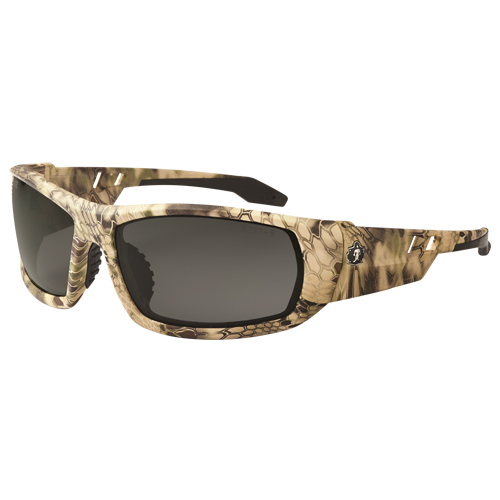 Lunettes de s&eacute;curit&eacute; Skullerz Odin, Lentille Grise/fum&eacute;e, Anti-&eacute;gratignures, ANSI Z87+/R&eacute;pond ou surpasse la norme CSA Z94.3 Ontario Packaging
