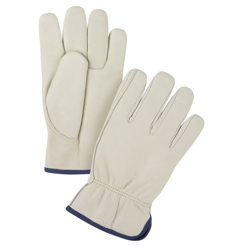Premium Driver's Gloves, X-Large, Grain Cowhide Palm Ontario Packaging