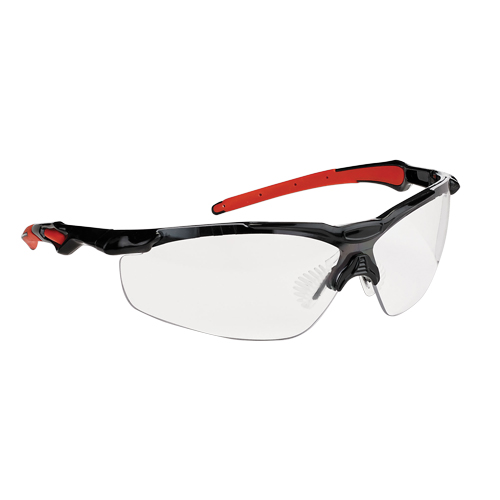 Dynamic Hawk Series Safety Glasses, Clear Lens, Anti-Fog, ANSI Z87+/Meets/Exceeds CSA Z94.3 Ontario Packaging