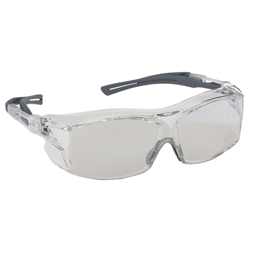 Lunettes de s&eacute;curit&eacute; s&eacute;rie Extra OTG Dynamic, Lentille Miroir int&eacute;rieur/ext&eacute;rieur, Antibu&eacute;e/Anti-&eacute;gratignures, ANSI Z87+/R&eacute;pond ou surpasse la norme CSA Z94.3 Ontario Packaging