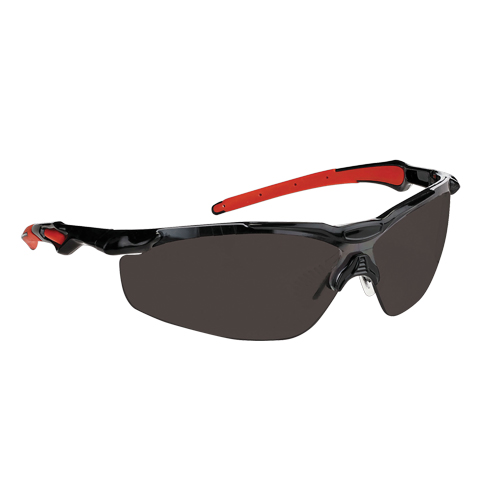 Lunettes de s&eacute;curit&eacute; s&eacute;rie Hawk Dynamic, Lentille Fum&eacute;e, Antibu&eacute;e, ANSI Z87+/R&eacute;pond ou surpasse la norme CSA Z94.3 Ontario Packaging
