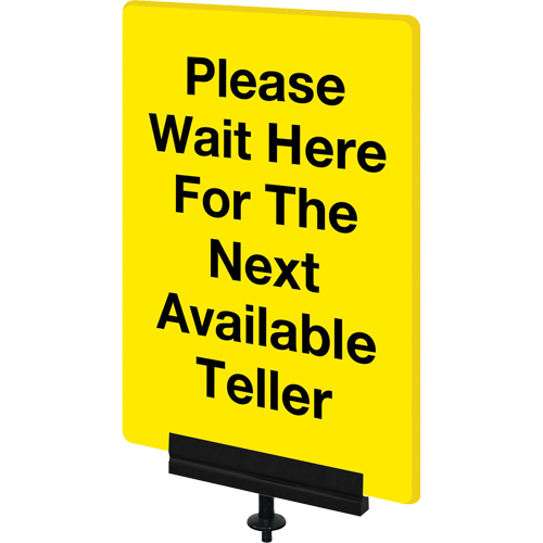 Sign Bracket for Portable Post, Black Ontario Packaging