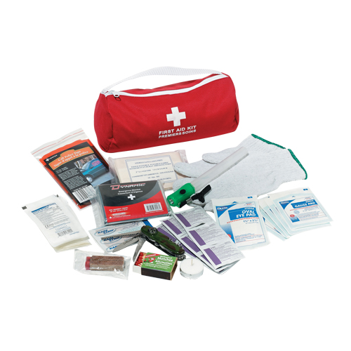 Dynamic Car First Aid Kit, Class 1 Medical Device, Nylon Bag Ontario Packaging