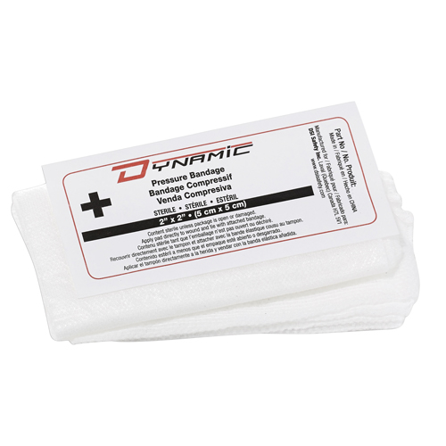 Dynamic Compress Bandages, 2" L x 2" W Ontario Packaging