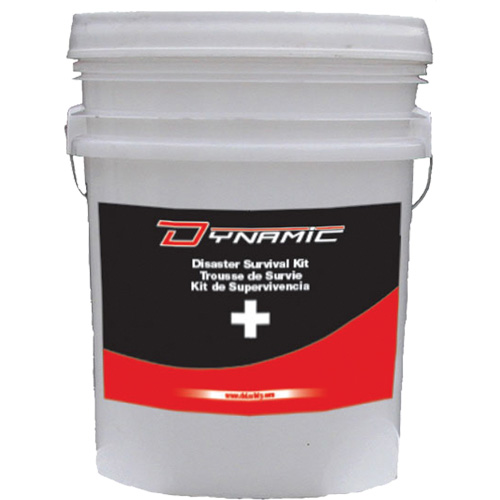Dynamic Emergency Preparedness First Aid Kit, Class 1 Medical Device, Bucket Ontario Packaging