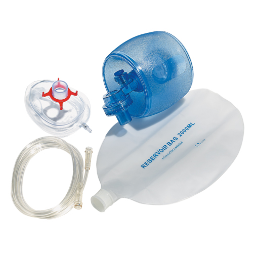 Dynamic Manual Resuscitator, Single Use Faceshield, Class 1 Ontario Packaging