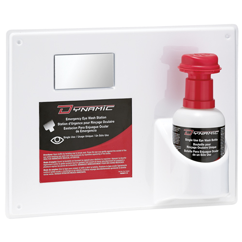 Dynamic Eyewash Station with Isotonic Solution, Single Ontario Packaging