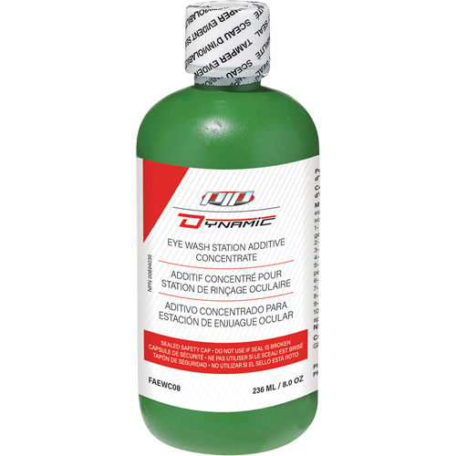 Dynamic Eyewash Additive Concentrate, Full Bottle, 8 oz. Ontario Packaging
