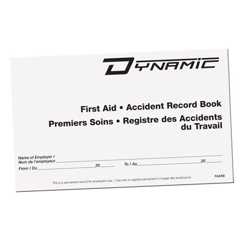 Livret pour rapport d'accident Dynamic Ontario Packaging