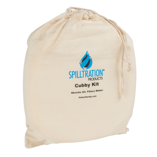 SpillBoa Cubby Kit, Oil Only, 25' L x 5" W, 7 gal. Absorbancy Ontario Packaging