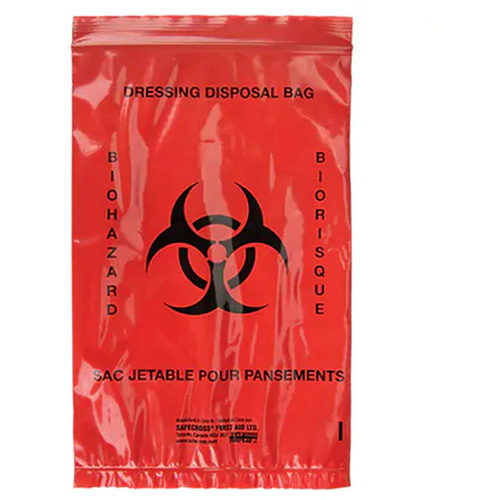 Dynamic Hazardous Waste Bags, Bio-Hazard, 9" L x 6" W, 2.0 mils Ontario Packaging