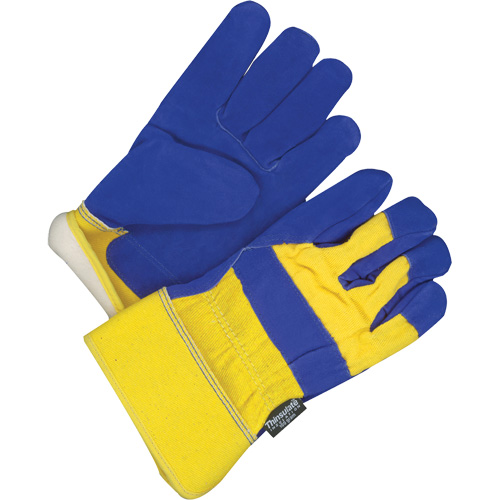 Gants d'ajusteur, 2T-Grand, Paume en Cuir de vache refendu, Doublure en Thinsulate Ontario Packaging