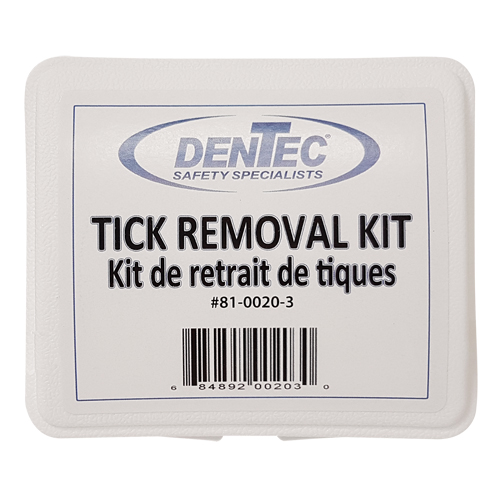 Tick Safety Kit, Class 1 Medical Device, Plastic Box Ontario Packaging