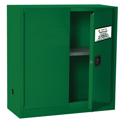 Pesticide Storage Cabinet, 30 gal., 44" H x 43" W x 18" D Ontario Packaging