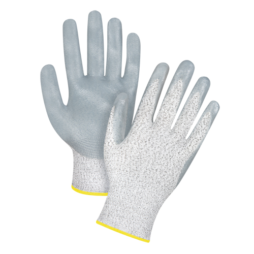 Gants haute performance r&eacute;sistants &agrave; la coupe, Taille 2T-Grand/11, Calibre 13, Rev&ecirc;tement Nitrile, Enveloppe en PEHP, ANSI/ISEA 105 niveau 4/EN 388 niveau 5 Ontario Packaging