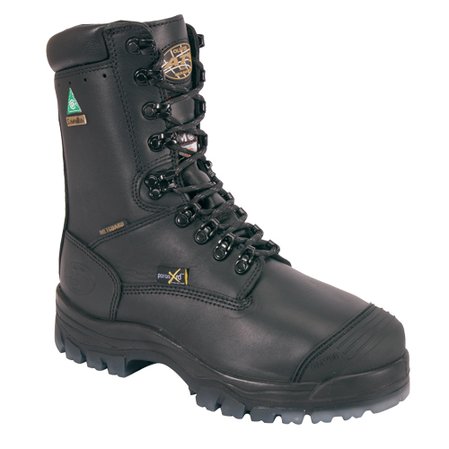 North&reg; Oliver&reg; 45 Series Thermal Work Boots, Leather, Puncture Resistant Sole, Size 6 Ontario Packaging
