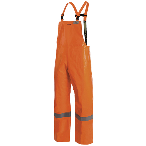 P162 041 Pantalon &agrave; bavette ignifuge Utili-Gard, Petit, Orange haute visibilit&eacute; Ontario Packaging