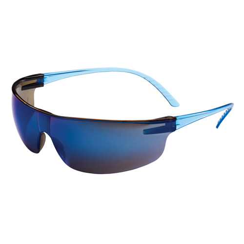 Lunettes de s&eacute;curit&eacute; Uvex s&eacute;rie SVP 200, Lentille Bleu/Miroir, Anti-&eacute;gratignures, ANSI Z87+/R&eacute;pond ou surpasse la norme CSA Z94.3 Ontario Packaging