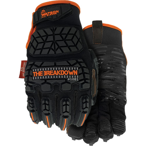 Gants 1051 The Breakdown, Taille Petit, Rev&ecirc;tement PVC, Enveloppe en Cutshield, ASTM ANSI niveau A5/EN 388 niveau E Ontario Packaging