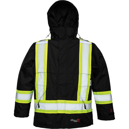 Journeyman Jacket, Polyester/Polyurethane, Black, Small Ontario Packaging
