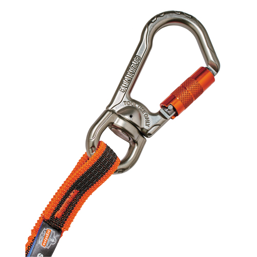Squids&reg; 3109F(x) Double-Locking Tool Lanyard with Swivel, Bungee, Carabiner/Loop Ontario Packaging