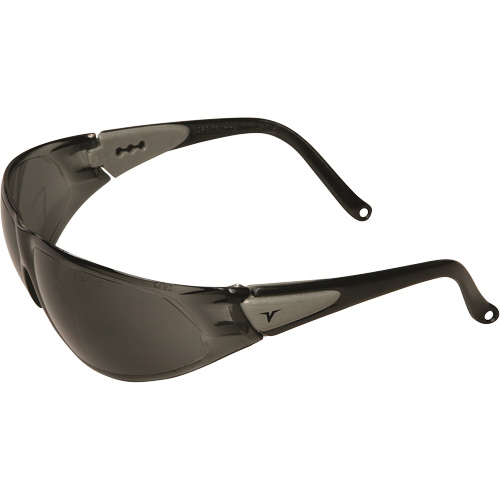 Lunettes de s&eacute;curit&eacute; Veratti 1000, Lentille Grise/fum&eacute;e, Anti-&eacute;gratignures, ANSI Z87+/R&eacute;pond ou surpasse la norme CSA Z94.3 Ontario Packaging