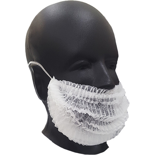Beard Covers, Polypropylene, White Ontario Packaging