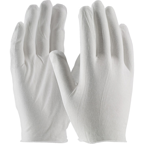 Gants d'inspection, Coton, Poignet Non ourl&eacute;, Taille unique Ontario Packaging