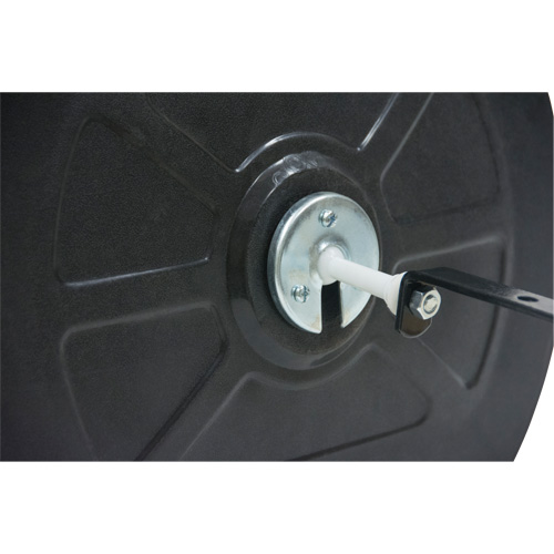 Roundtangular Convex Mirror with Bracket, 12" H x 18" W, Indoor/Outdoor Ontario Packaging