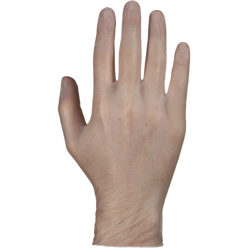 Disposable Gloves, Small, Vinyl, 4-mil, Powder-Free, White Ontario Packaging