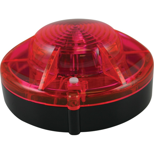 Balise stroboscopique rouge magn&eacute;tique, Plastique Ontario Packaging