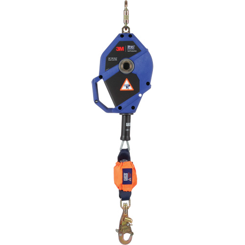 Smart Lock Self-Retracting Lifeline, 30', Stainless Steel, Swivel Ontario Packaging