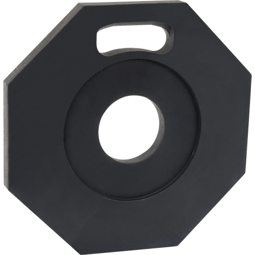 Base en caoutchouc pour poteaux d&eacute;lin&eacute;ateurs de qualit&eacute; sup&eacute;rieure, 12 lb Ontario Packaging