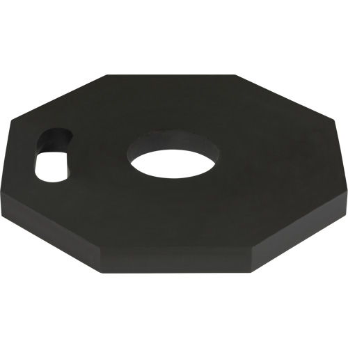 Base en caoutchouc pour poteaux d&eacute;lin&eacute;ateurs de qualit&eacute; sup&eacute;rieure, 12 lb Ontario Packaging