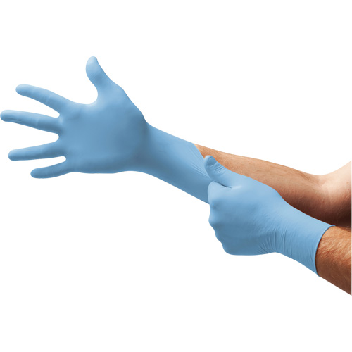 Xceed&reg; XC-310 Examination Gloves, Small, Nitrile, 4.3-mil, Powder-Free, Blue, Class 2 Ontario Packaging