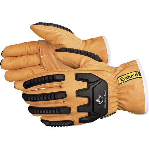 Endura&reg; Anti-Impact Driver's Gloves, X-Small, Grain Goatskin Palm, Thinsulate Inner Lining Ontario Packaging
