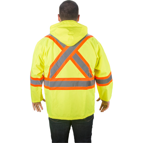 Imperm&eacute;able RZ1000, Polyester, Petit, Jaune lime haute visibilit&eacute; Ontario Packaging