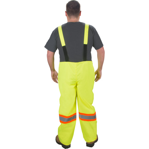 Salopette imperm&eacute;able RZ1000, Polyester, Petit, Jaune lime haute visibilit&eacute; Ontario Packaging