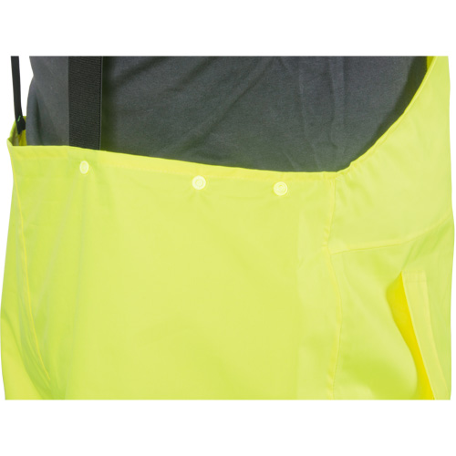 Salopette imperm&eacute;able RZ1000, Polyester, Petit, Jaune lime haute visibilit&eacute; Ontario Packaging
