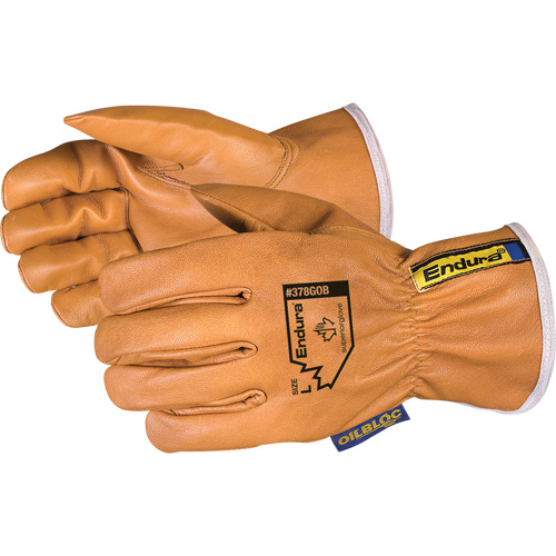 Endura&reg; Oilbloc Driver's Gloves, Small, Grain Goatskin Palm Ontario Packaging